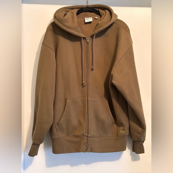 TNA Cozy Fleece Boyfriend Zip Hoodie - Picture 1 of 8